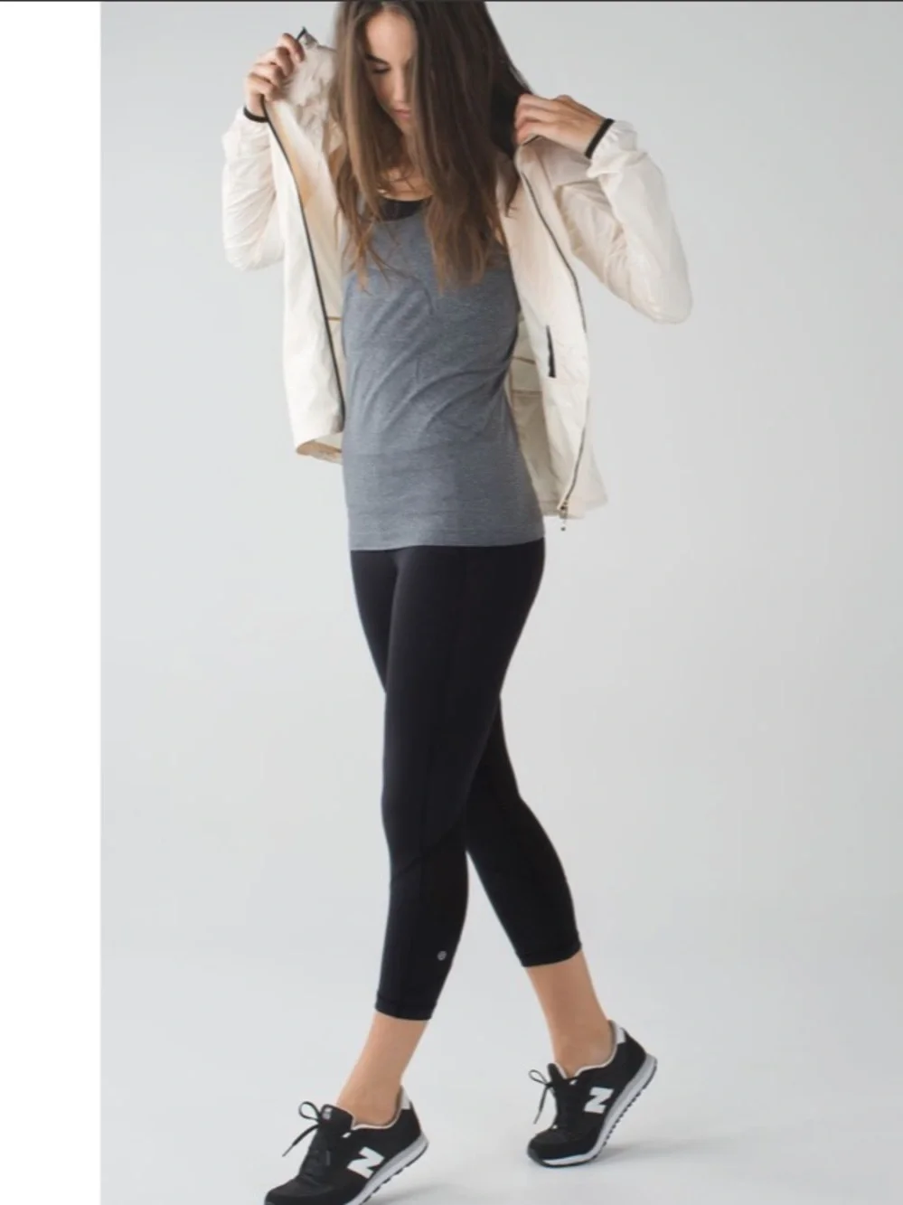 Lululemon pace rival crop 22”‎ black 4